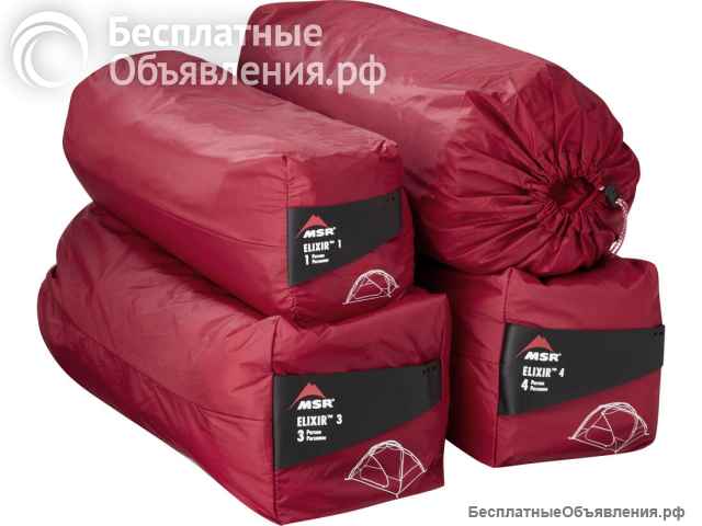 Палатка MSR Elixir 4. Новая в упак., +футпринт