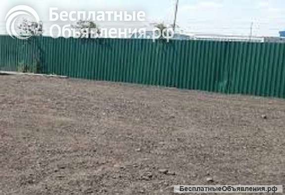 Сдается участок под производство