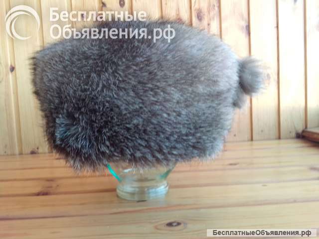 Шапка женская из песца