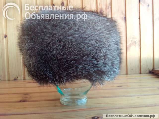 Шапка женская из песца