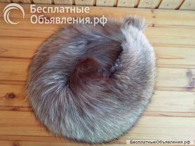 Шапка женская из песца