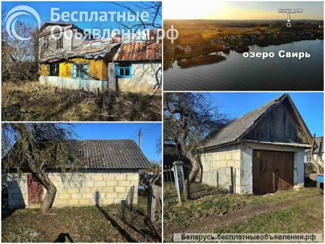 2-этажный дом на берегу озера Свирь в г.п. Свирь.