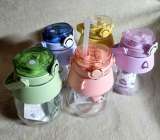 Бутылка термос детская для воды с трубочкой