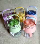 Бутылка термос детская для воды с трубочкой