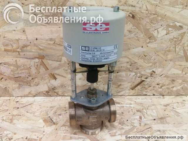 3х-ходовой клапан для Menerga привод SE Elektronic