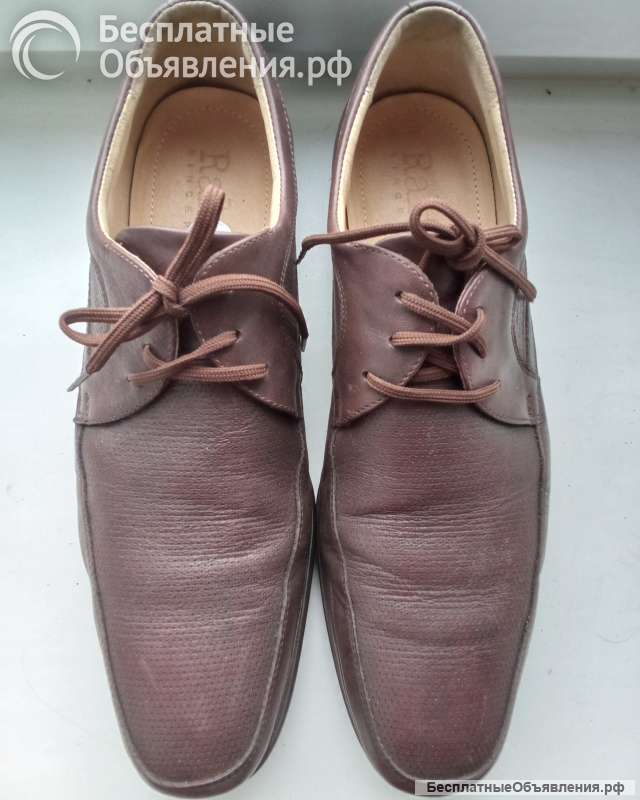 Туфли мужские кожаные Ralf Ringer 42 коричневые