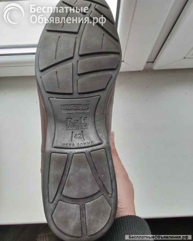 Туфли мужские кожаные Ralf Ringer 42 коричневые