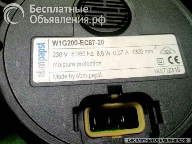 Вентилятор EBM W1G200-EC87-20