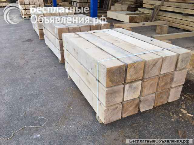 Дубовый брус Прочность дуба для ваших проектов. Сушка и свежий пил.