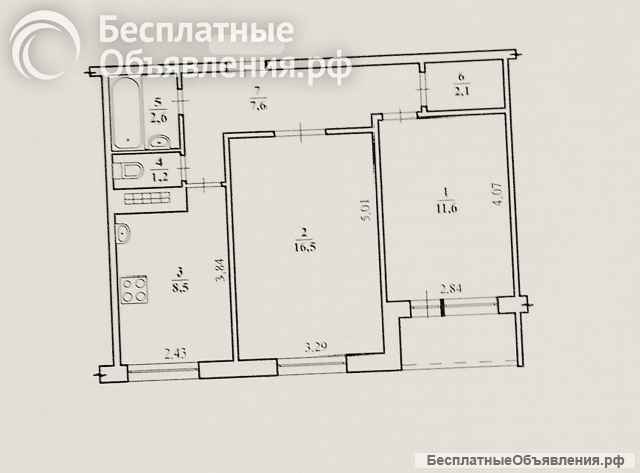 Ул. м Кирова 69, 1/9, 2-х кварт. с качественным и капитальным ремонтом