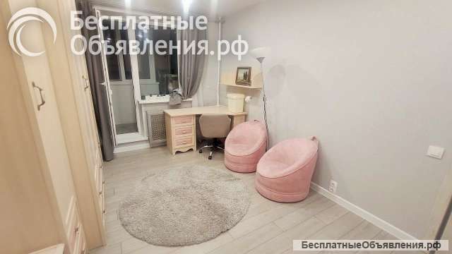 Квартира в Тропарево-Никулино, три комнаты, хорошее состояние