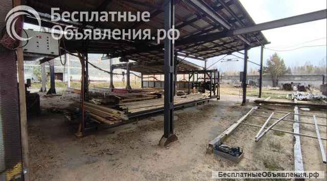 Сдам в аренду пилораму углопил с оборудованной и охраняемой территорией