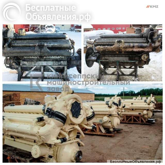 Капитальный ремонт дизельных двигателей М756