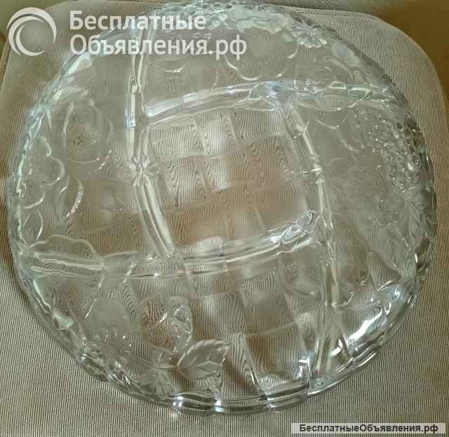 Менажница стеклянная Royal Glear Napoli, Япония