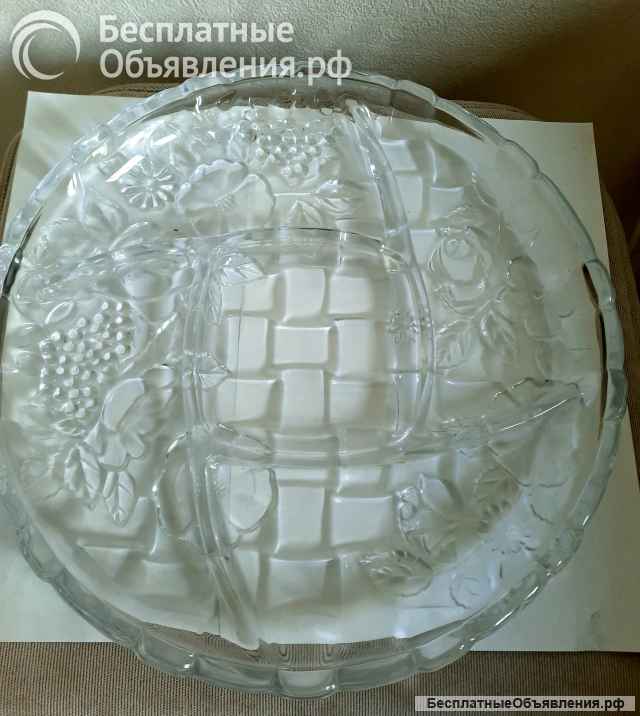 Менажница стеклянная Royal Glear Napoli, Япония