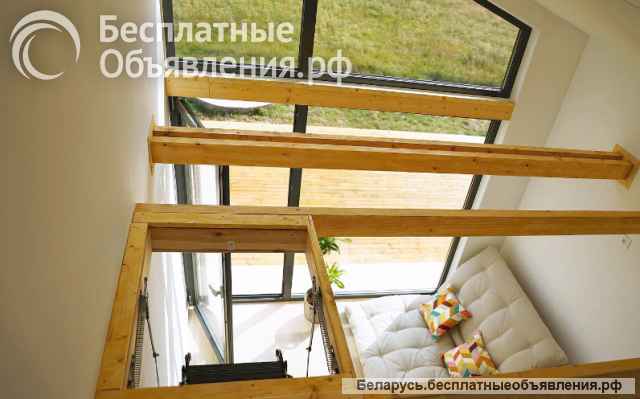 Современный барнхаус 6х6 м