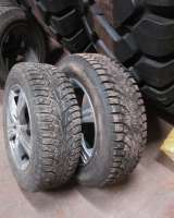 Комплект зимних колес R15 (шипованные шины + диски)