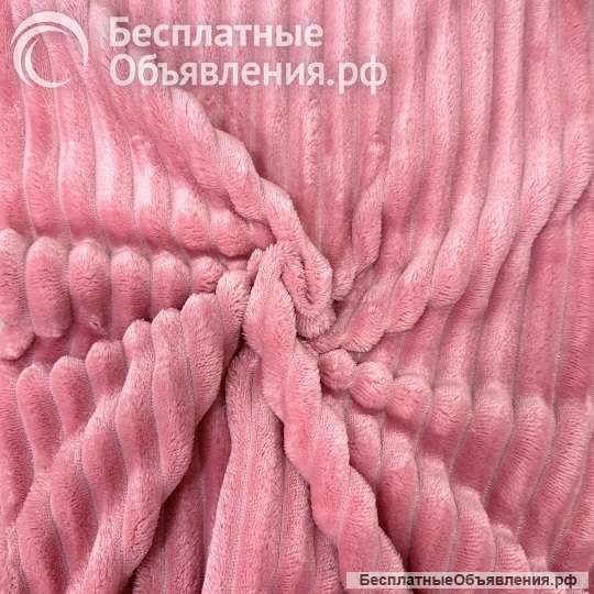 Велсофт однотонный и с тиснением оптом