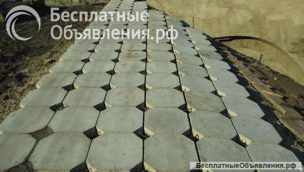 Блок плиты П 1 490х490х100 Серия 3.501. 1-56