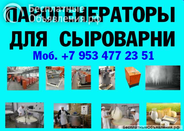 Парогенератор для сыродельни