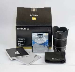 Nikon Z 50 mm 1.8 S + фильтр