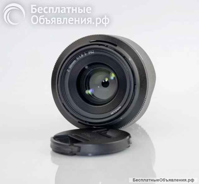 Nikon Z 50 mm 1.8 S + фильтр