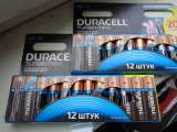 DURAСELL батарейки в упаковке 12 штук