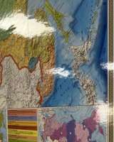 Карта России ламинированная