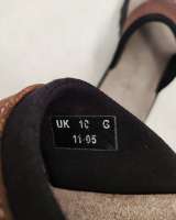 Clarks Men's Tan Leather Flip Flop Sandal EU 44.5