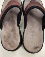 Clarks Men's Tan Leather Flip Flop Sandal EU 44.5