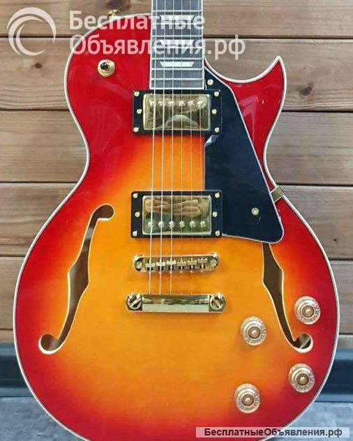 Полуакустическая. электро гитара Caraya E239CS.