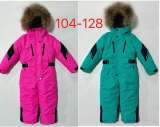 Детские комбинезоны с мехом оптом. Размеры 122-164