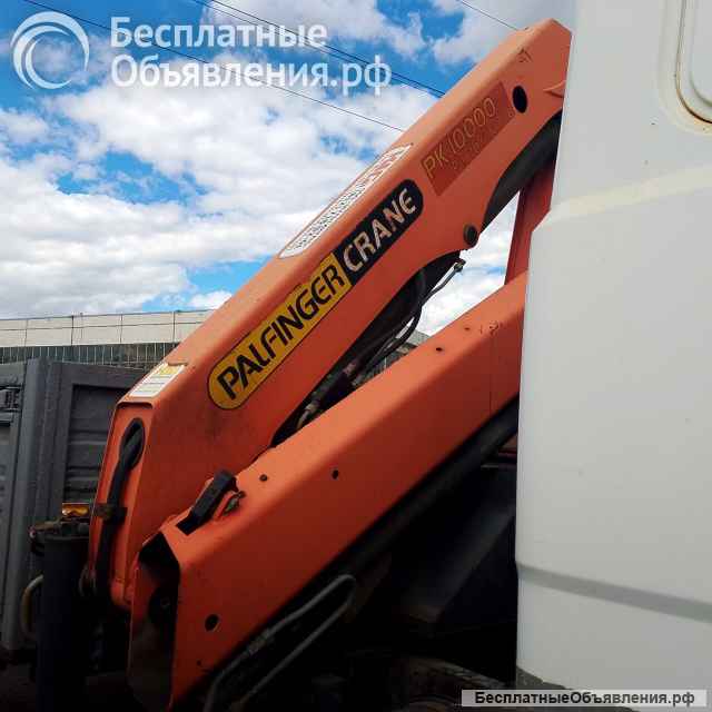 Кран манипулятор автомобильный с КМУ Палфингер М6 МАЗ 53303 240