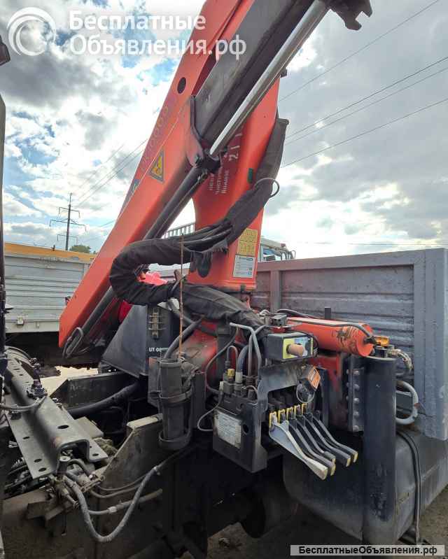 Кран манипулятор автомобильный с КМУ Палфингер М6 МАЗ 53303 240