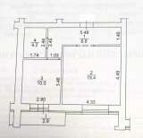 1-комнатная в Радужном