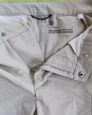 All in Motion Men's Travel Shorts Light Gray L/XL/36