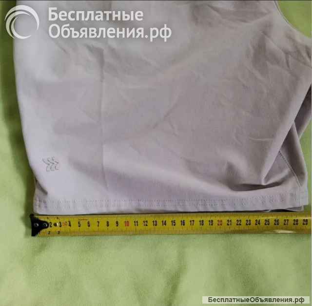 All in Motion Men's Travel Shorts Light Gray L/XL/36