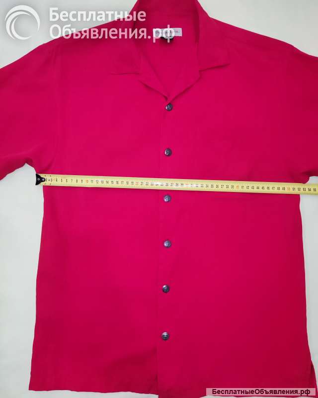 Рубашка Douglas Lyon Red Button Casual Shirt Men's S