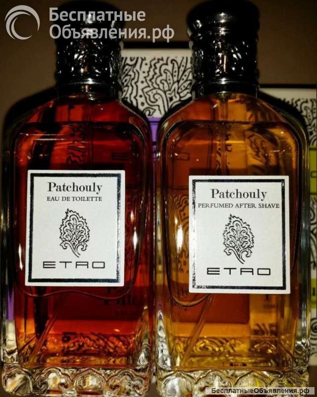 Подарочный набор Etro Patchouly EDT 100 ml Etro Patchouly After Shave 100 ml Новые Старый выпуск