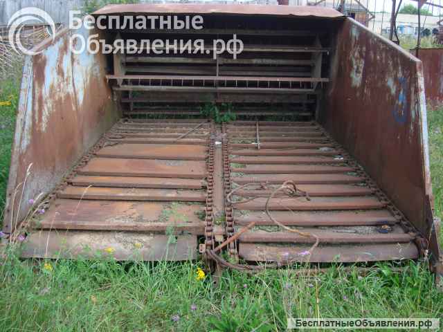 Бункер приемный для подачи сырья (Питатель-дозатор ПДК-ф-12)