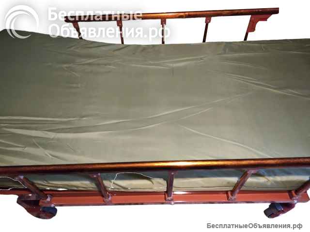 Кровать для лежачих больных Мед-Мос Е-17В (ММ-1024Д-06), с матрасом