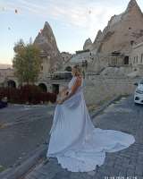 Аренда платьев со шлейфом для фотосессии