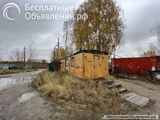 Бочка 8м, Вагончик 6м, Забор металлический