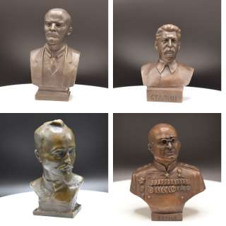 Бюсты: Сталин, Дзержинский и др