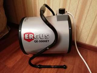 Обогревательная пушка 220 В и удлинитель к ней