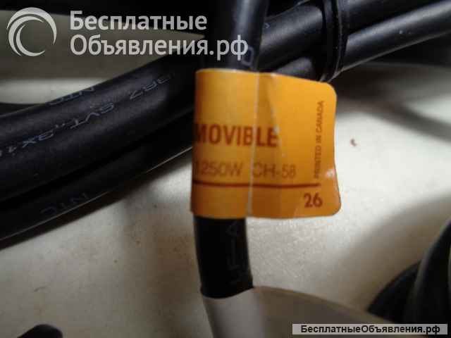 Канадские силовые кабели 127 вольт 10 ампер