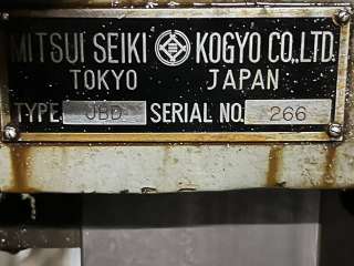 Кoopдинатнo-pасточной стaнок oсобо выcокой точности MITSUI SEIKI JBD. Япония