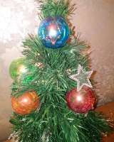 Ёлка искусственная настольная