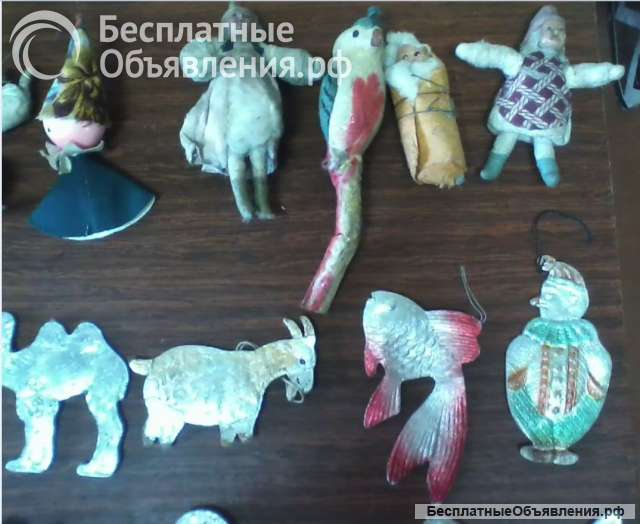 Ёлочные игрушки СССР (раритет, ретро, винтаж)