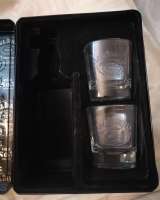 Подарочный набор Jack Daniels пустая коробка рельефная +2 новых бокала для виски сайт Авито